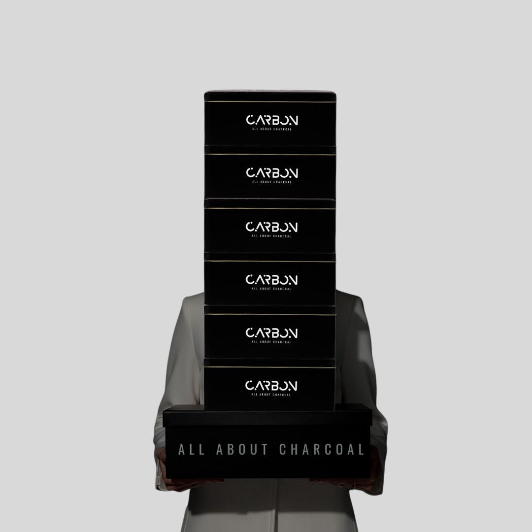 باقة Carbon Classic بريميوم – 6 علب فحم 33 ملم