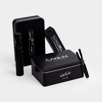 Carbon Starter Bundle: Ignis lighter, Grip tongs and a Classic charcoal tin