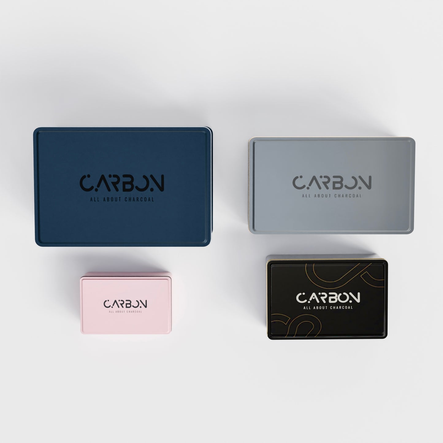 Signature Charcoal Pack - 4 Premium Charcoal Boxes – One of Each Size